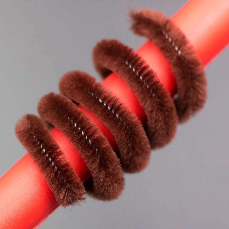 Waycreat 400 Pieces Pipe Cleaners Brown Chenille Stem for DIY Art Craft Decorations (6mm x 12 Inch) - Image 4